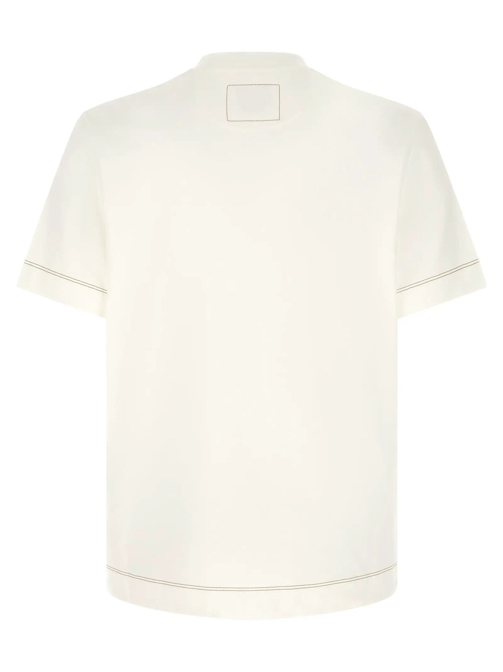 Fendi White Cotton T-Shirt