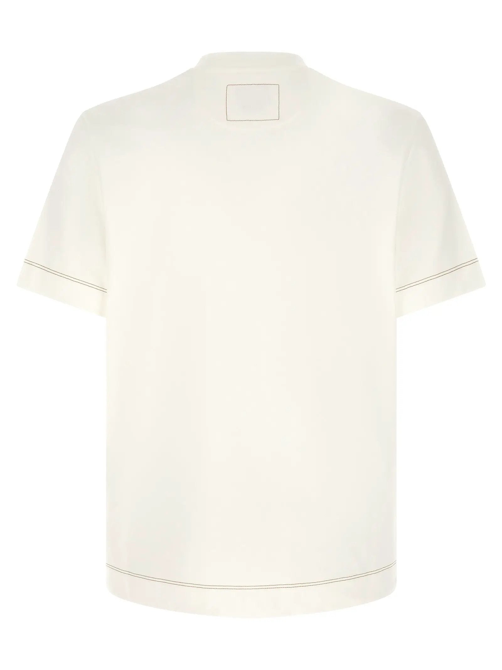Fendi White Cotton T-Shirt