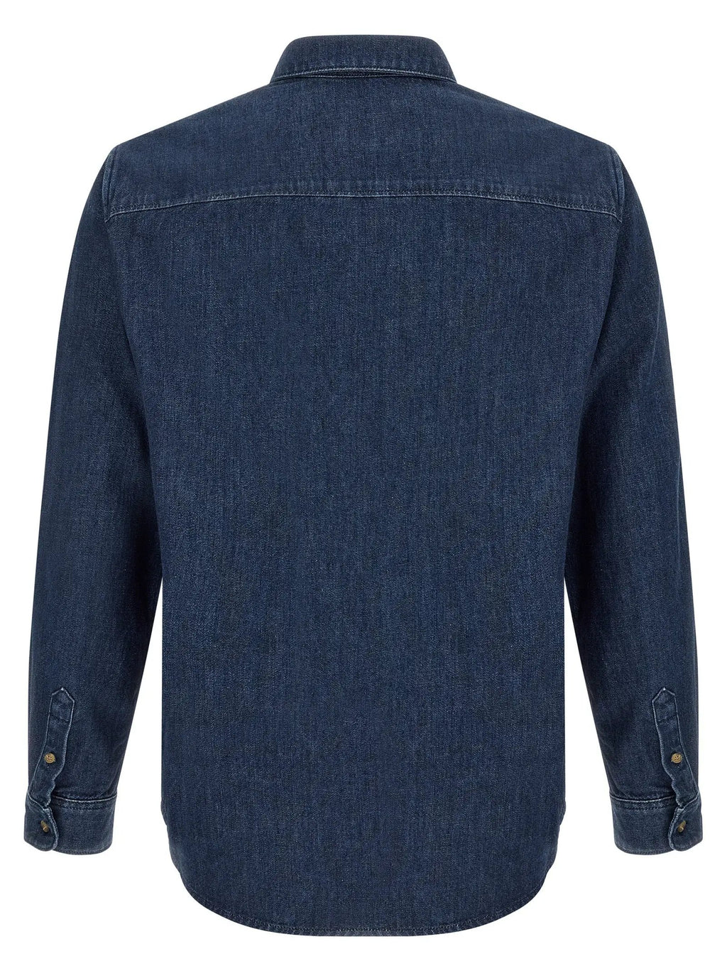 A.P.C. Blue Cotton Blouse