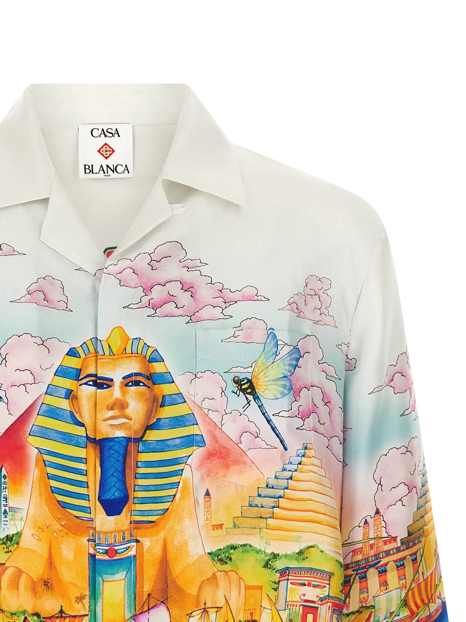 Casablanca Multicolor Silk Blouse