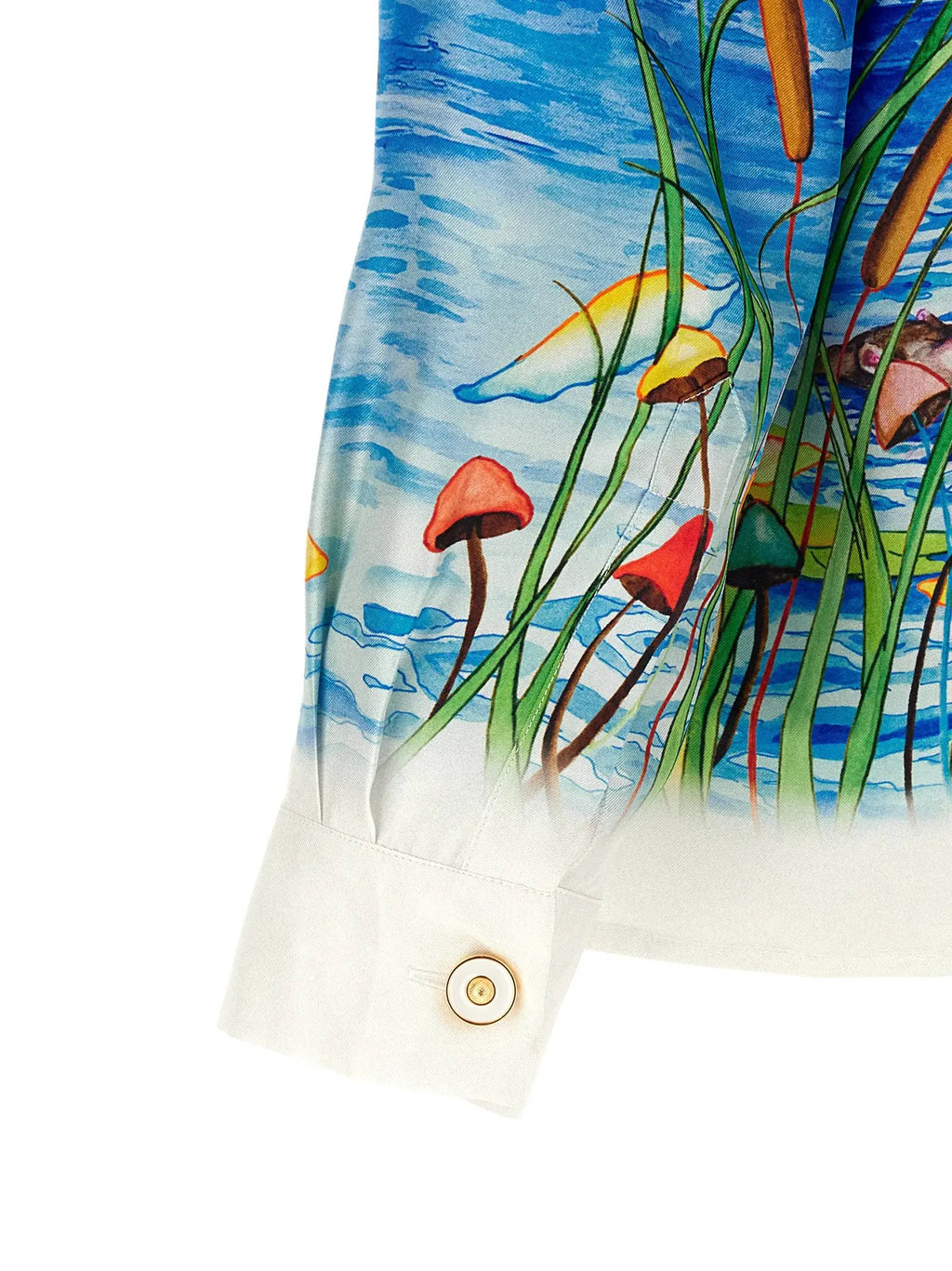 Casablanca Multicolor Silk Blouse