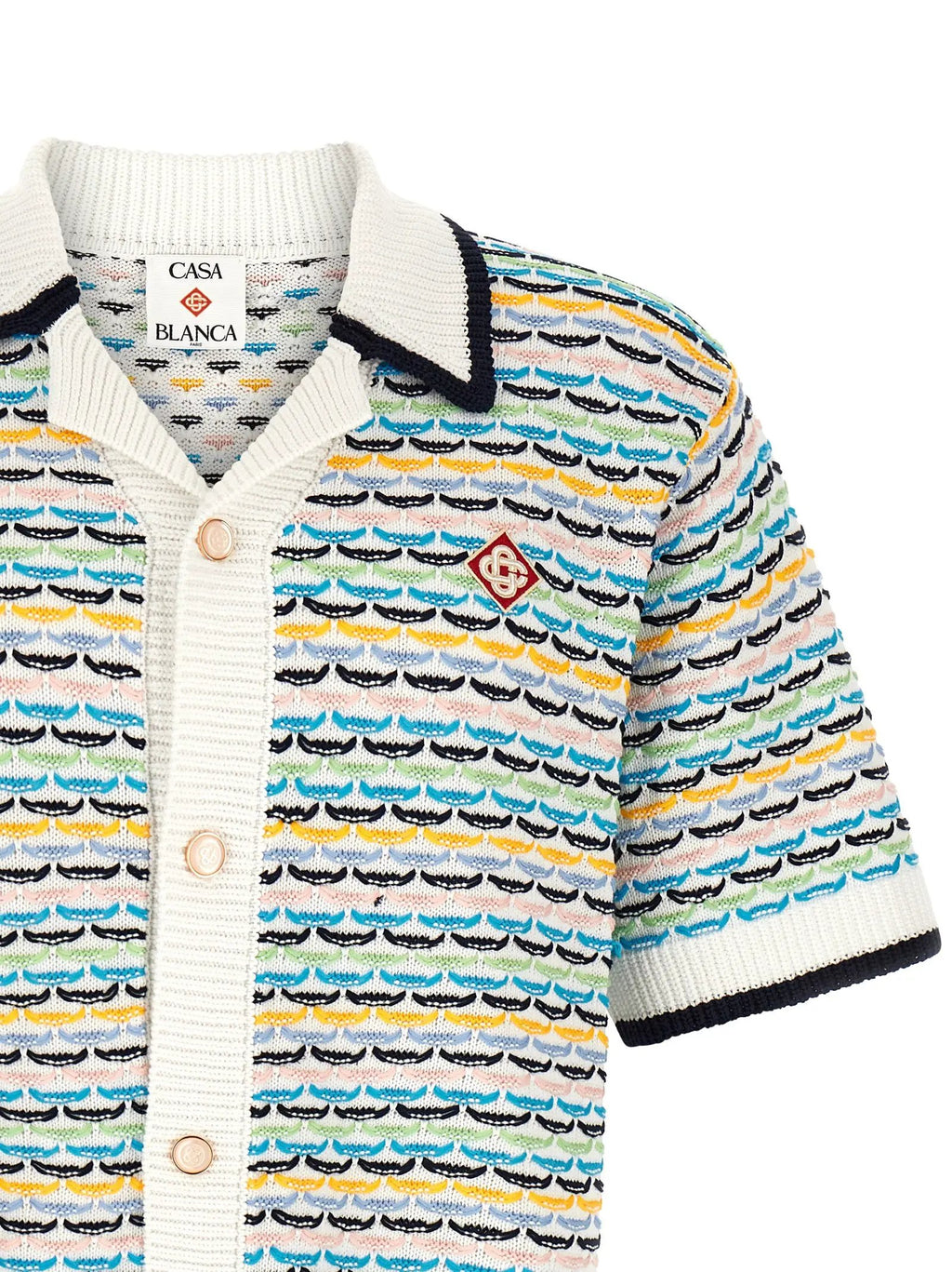Casablanca Multicolor Cotton Blouse