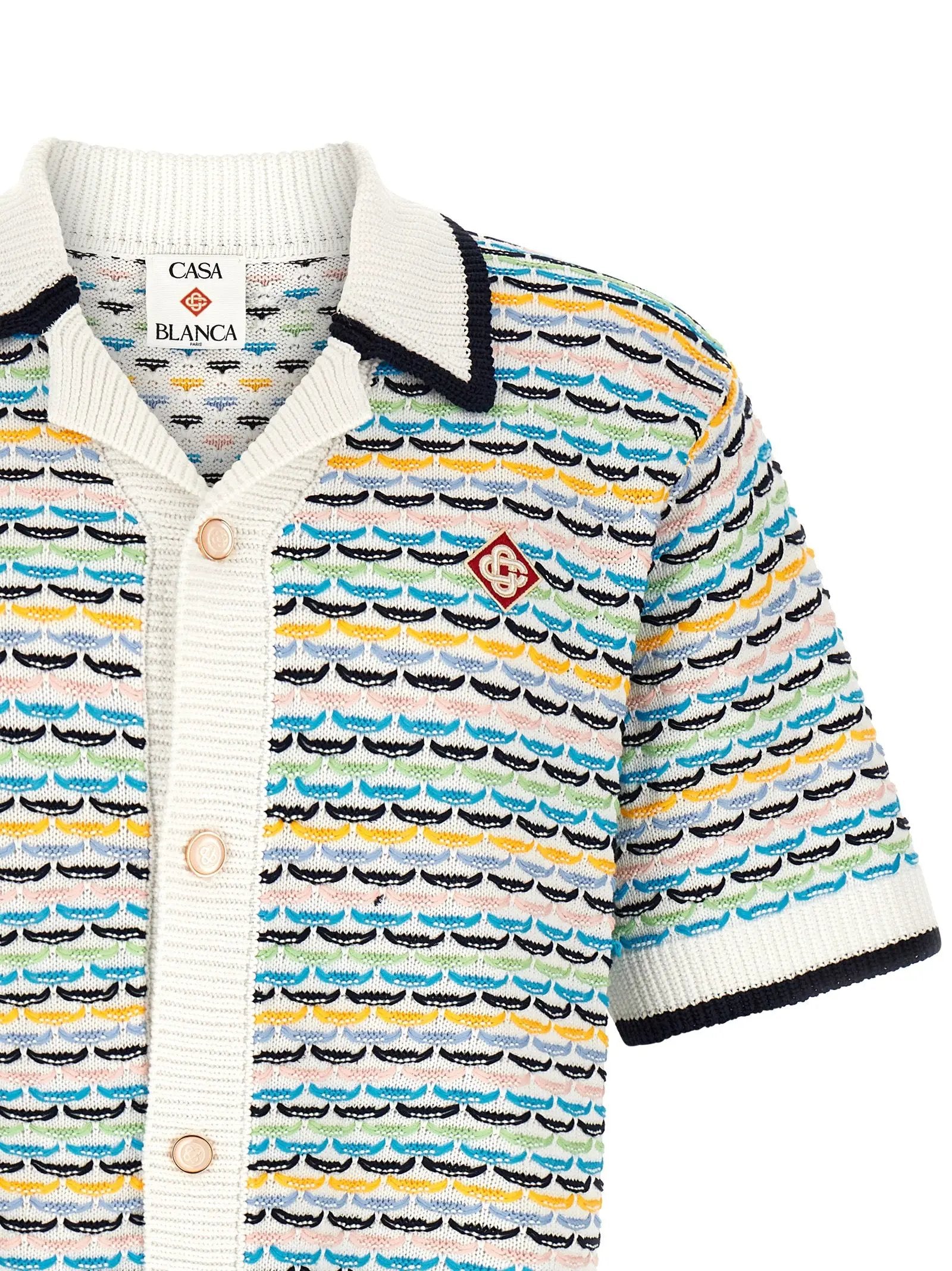 Casablanca Multicolor Cotton Blouse