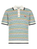 Casablanca Casablanca Multicolor Cotton Polo Shirt