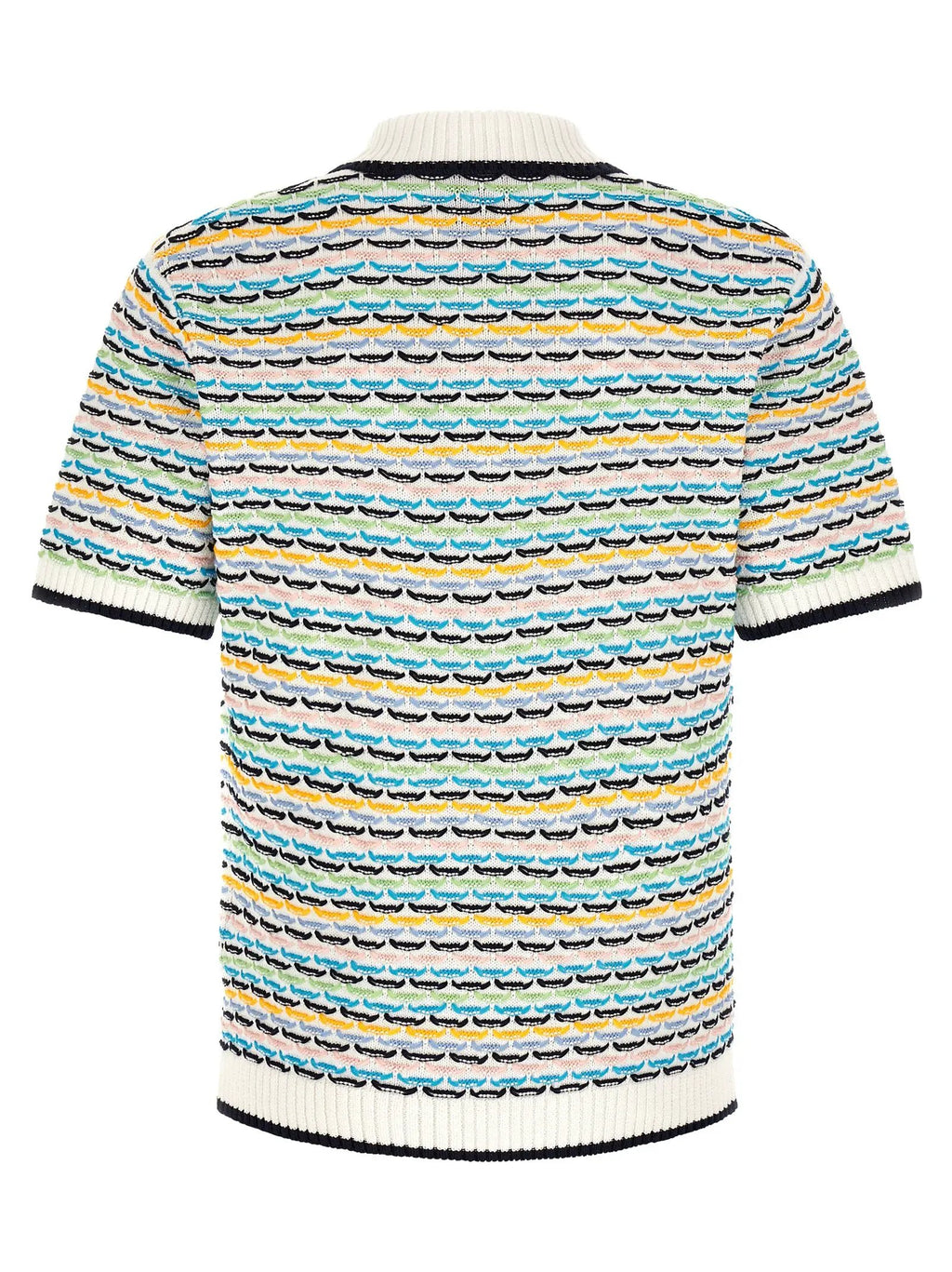 Casablanca Casablanca Multicolor Cotton Polo Shirt