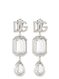 Dolce & Gabbana Silver Brass Earrings