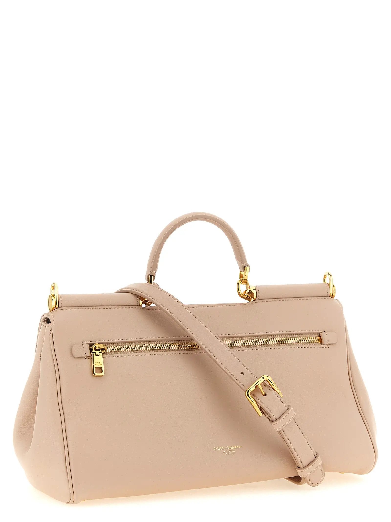 Sac à main en cuir multicolore Dolce & Gabbana