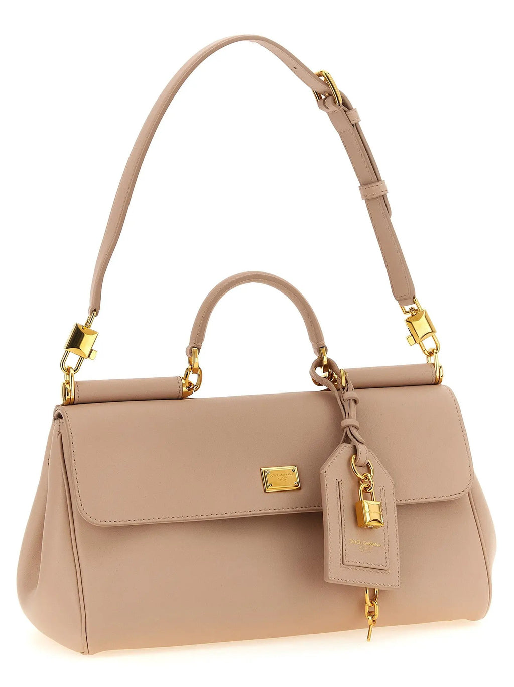 Sac à main en cuir multicolore Dolce & Gabbana