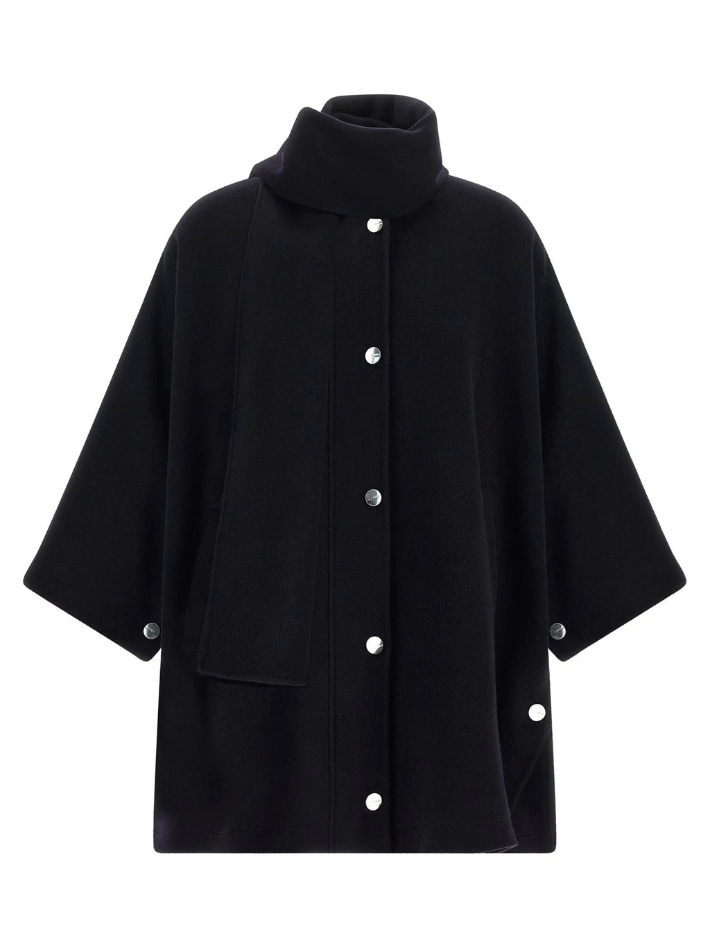 PINKO Blue Wool Coat