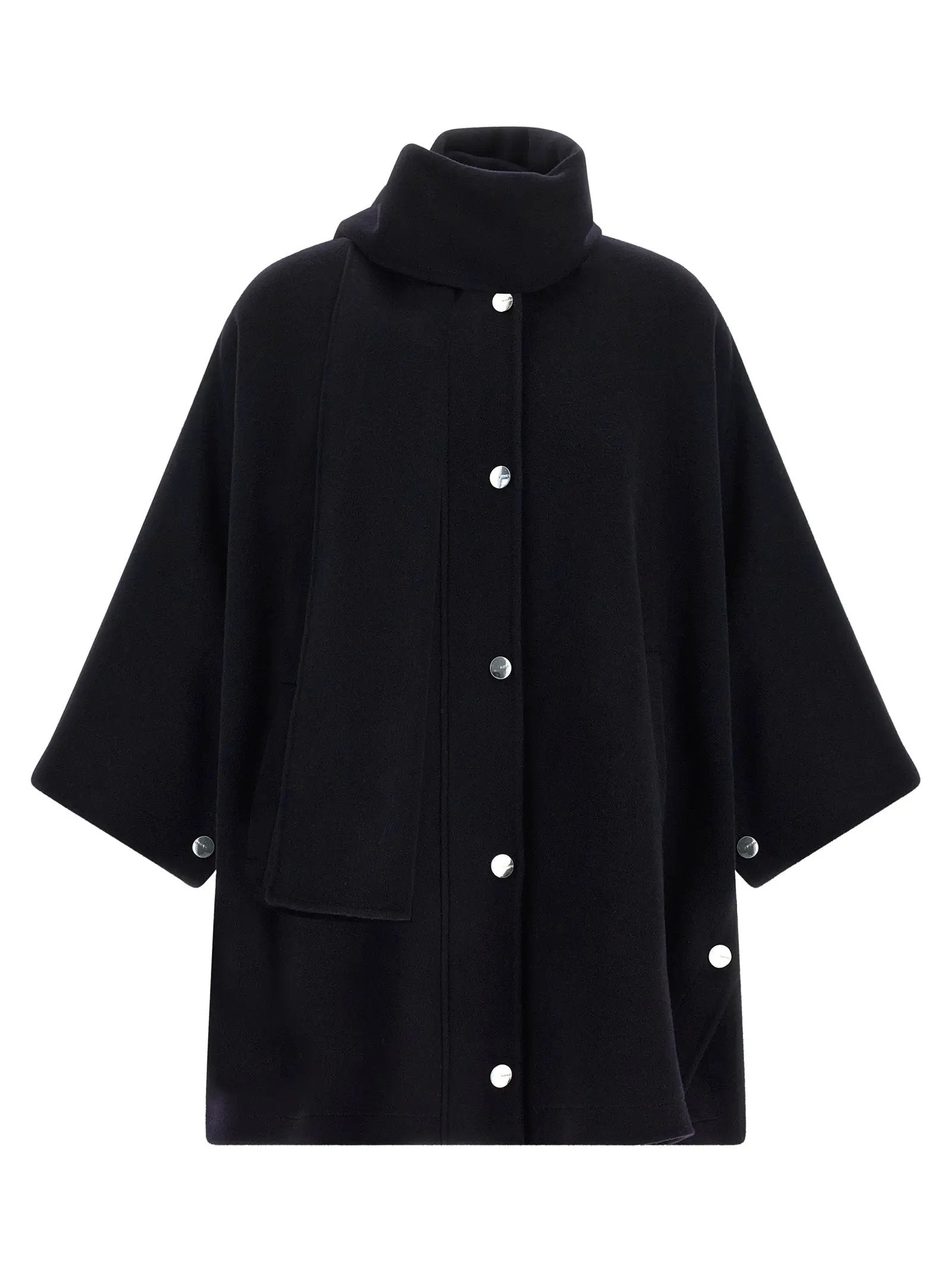 PINKO Blue Wool Coat