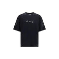 T-shirt Off-White en coton noir