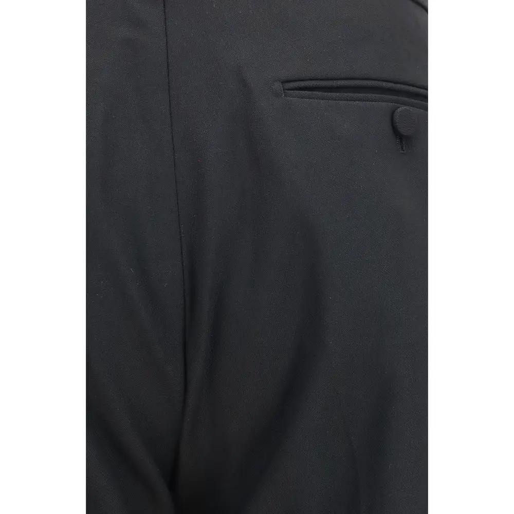 Pantalon habillé Tom Ford en laine noire Oves Aries