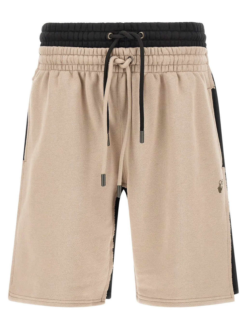 Shorts Bermudas en coton multicolore Off-White