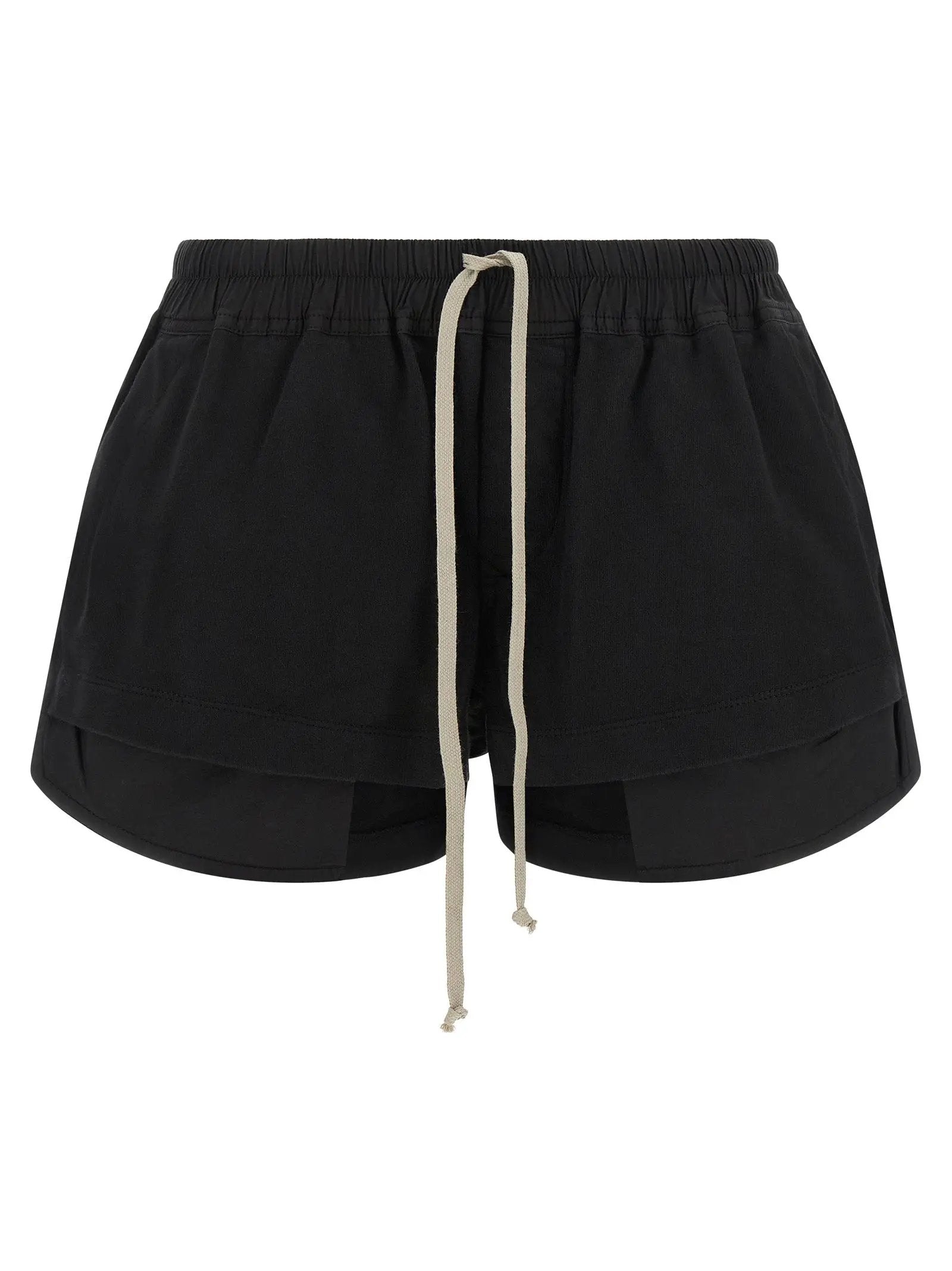 DRKSHDW Black Cotton Bermuda Shorts