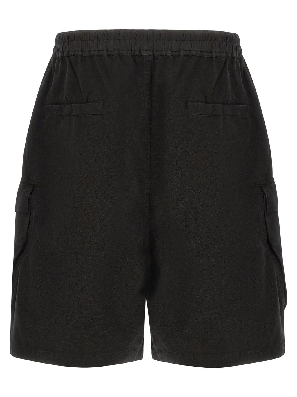 DRKSHDW Black Cotton Bermuda Shorts