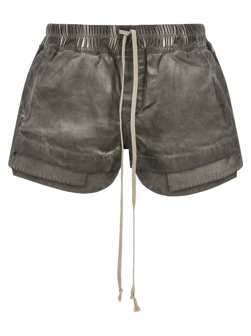 DRKSHDW Gray Cotton Bermuda Shorts