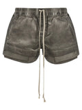 DRKSHDW Gray Cotton Bermuda Shorts