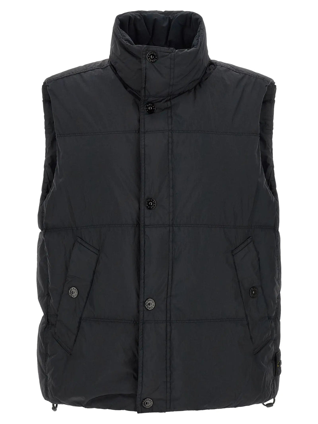 Stone Island Stone Island Blue Polyamide Sleeveless Jacket