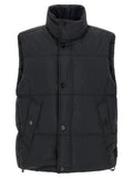 Stone Island Stone Island Blue Polyamide Sleeveless Jacket