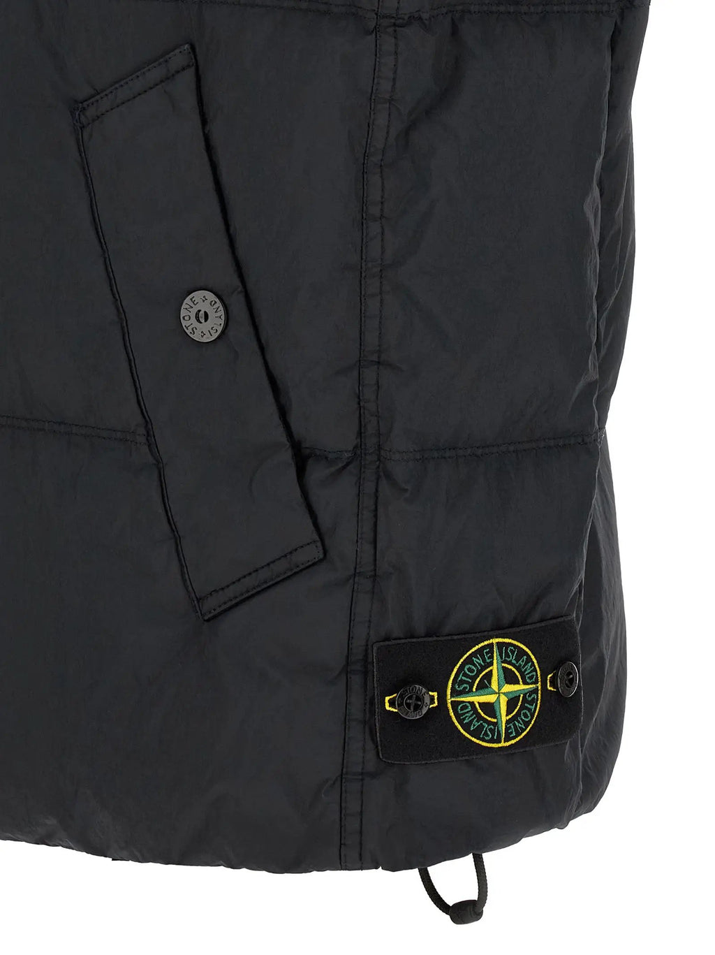 Stone Island Stone Island Blue Polyamide Sleeveless Jacket