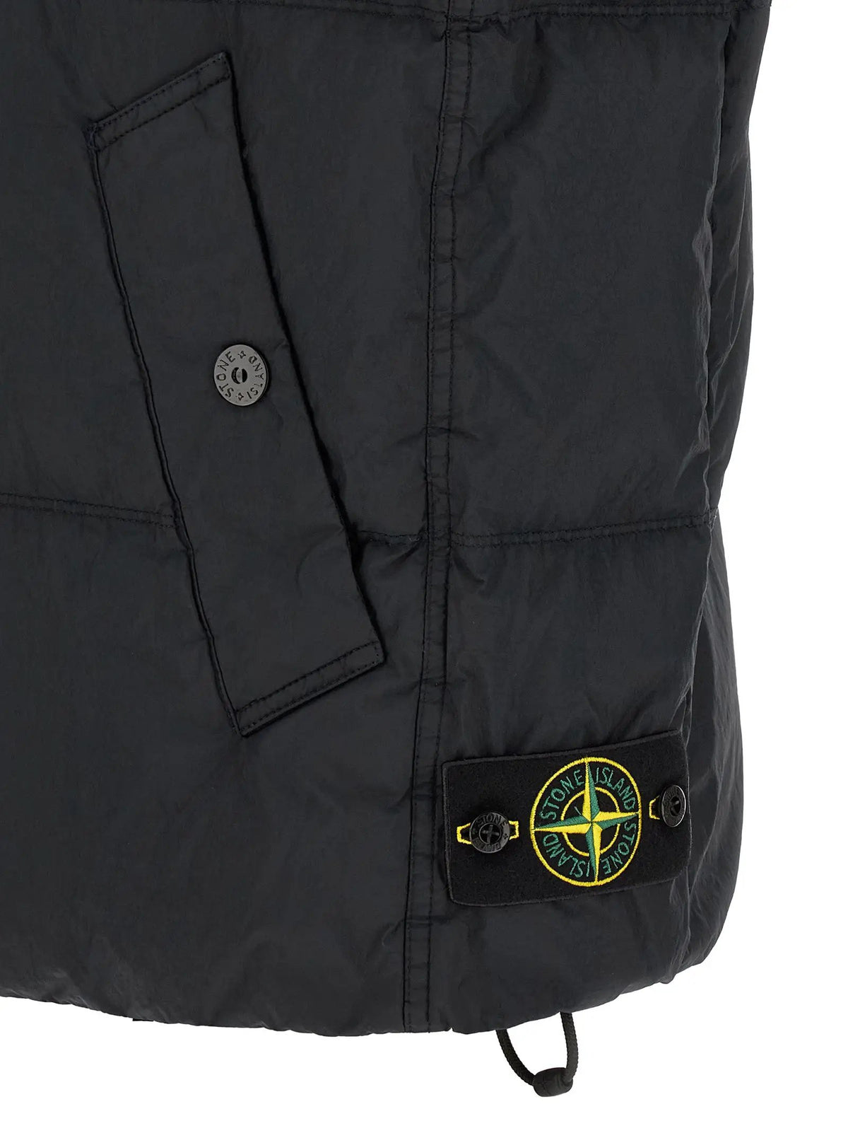 Stone Island Stone Island Blue Polyamide Sleeveless Jacket