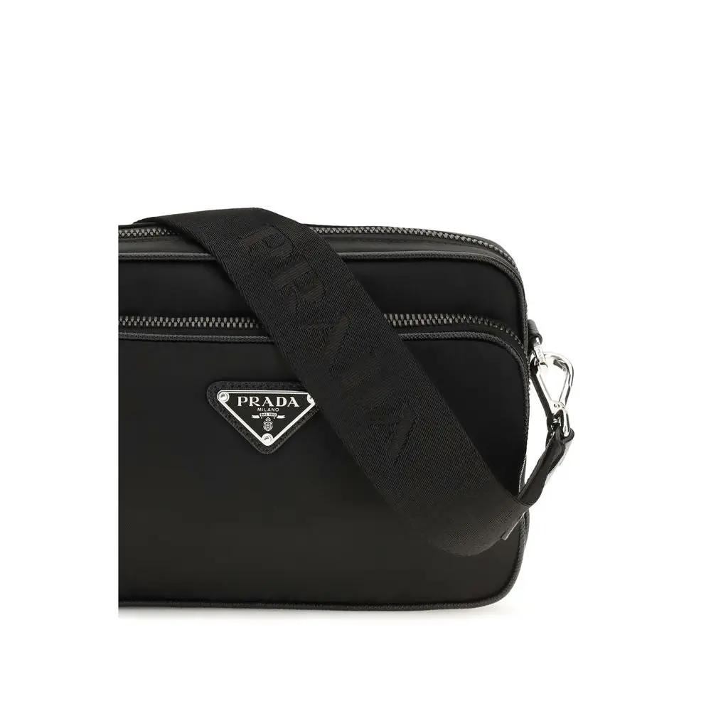 Prada Prada Black Recycled Polyamide Shoulder Bag