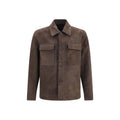 Salvatore Santoro Brown Leather Leather Jacket