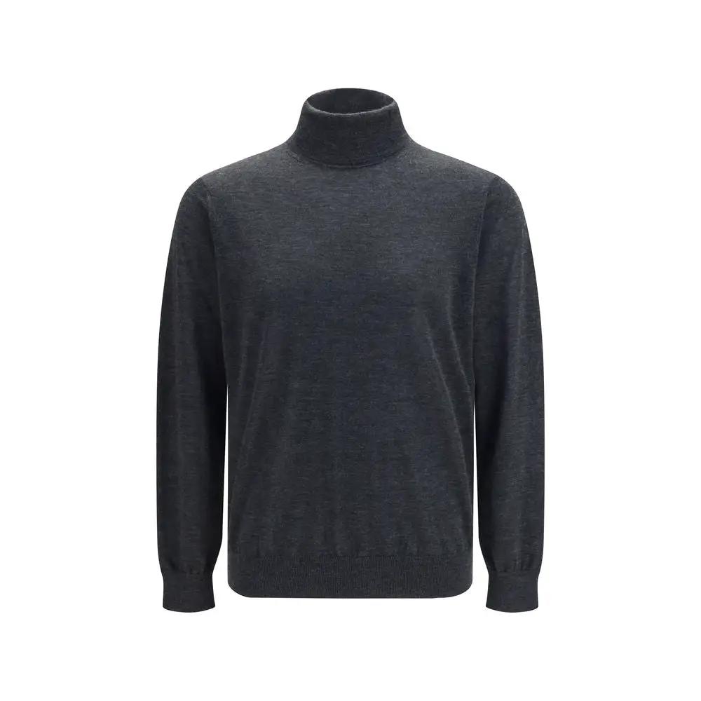 Giorgio Armani Gray Cashmere Turtleneck