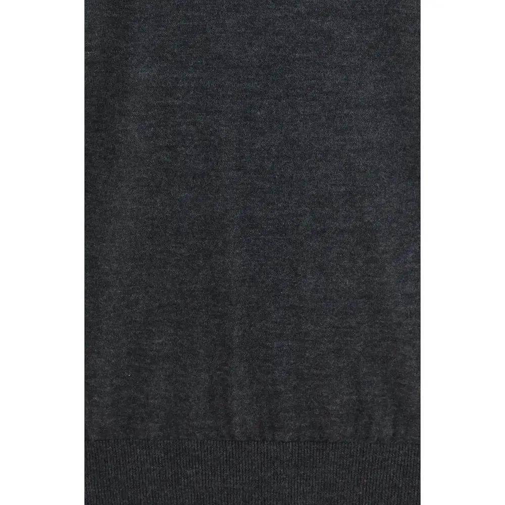 Giorgio Armani Gray Cashmere Turtleneck