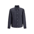Moncler Blue Polyamide Shell Jacket