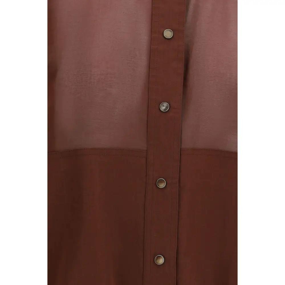 Sweat-shirt en coton multicolore Brunello Cucinelli