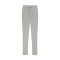 Brunello Cucinelli Brunello Cucinelli White Linen Casual Pants