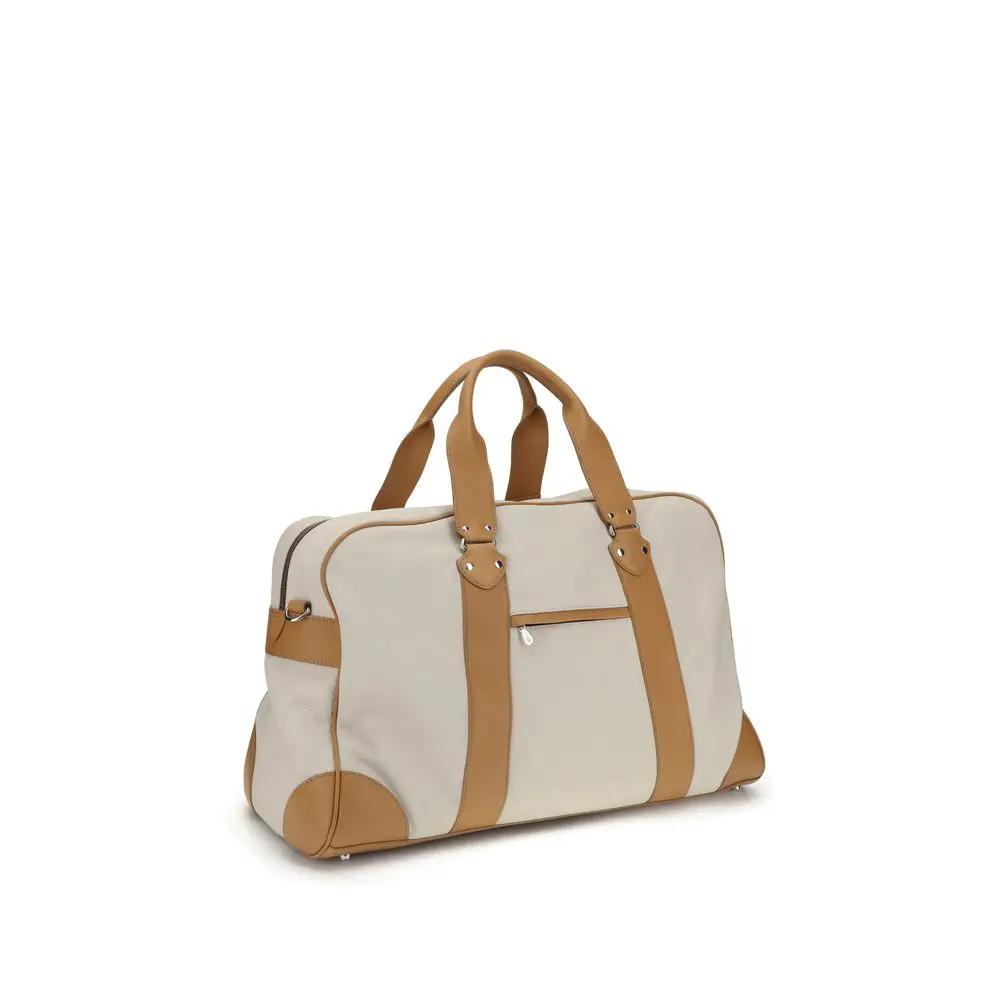Brunello Cucinelli Beige Cuir de Veau Bos Taurus Bagages et Voyage