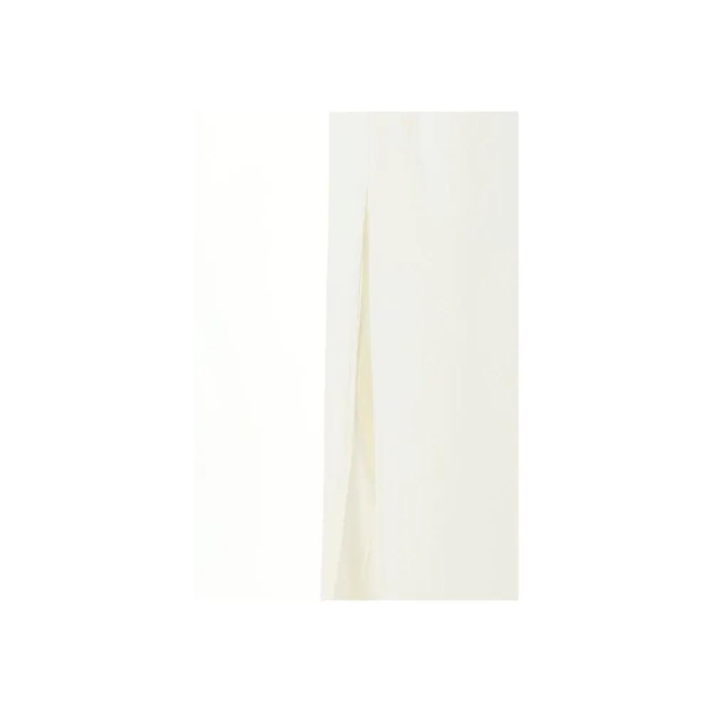 Brunello Cucinelli White Viscose Long Skirt