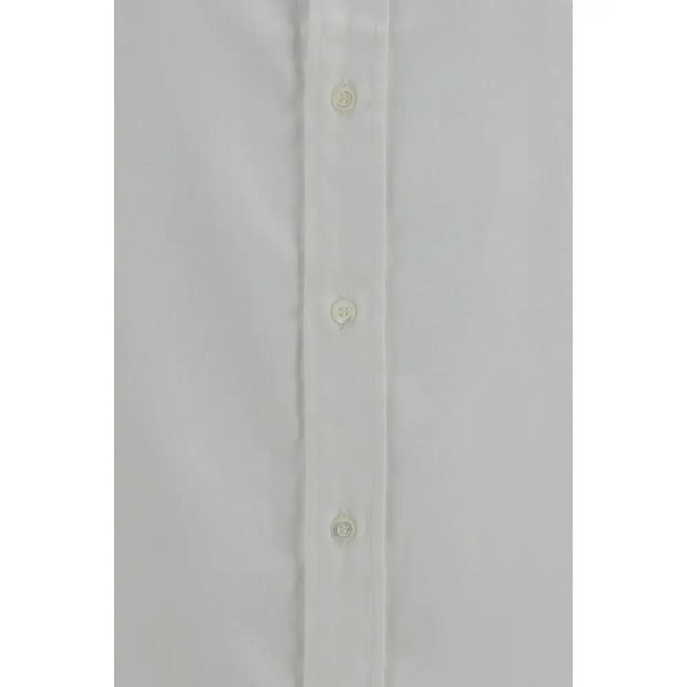 Brunello Cucinelli Brunello Cucinelli White Cotton Dress Shirt