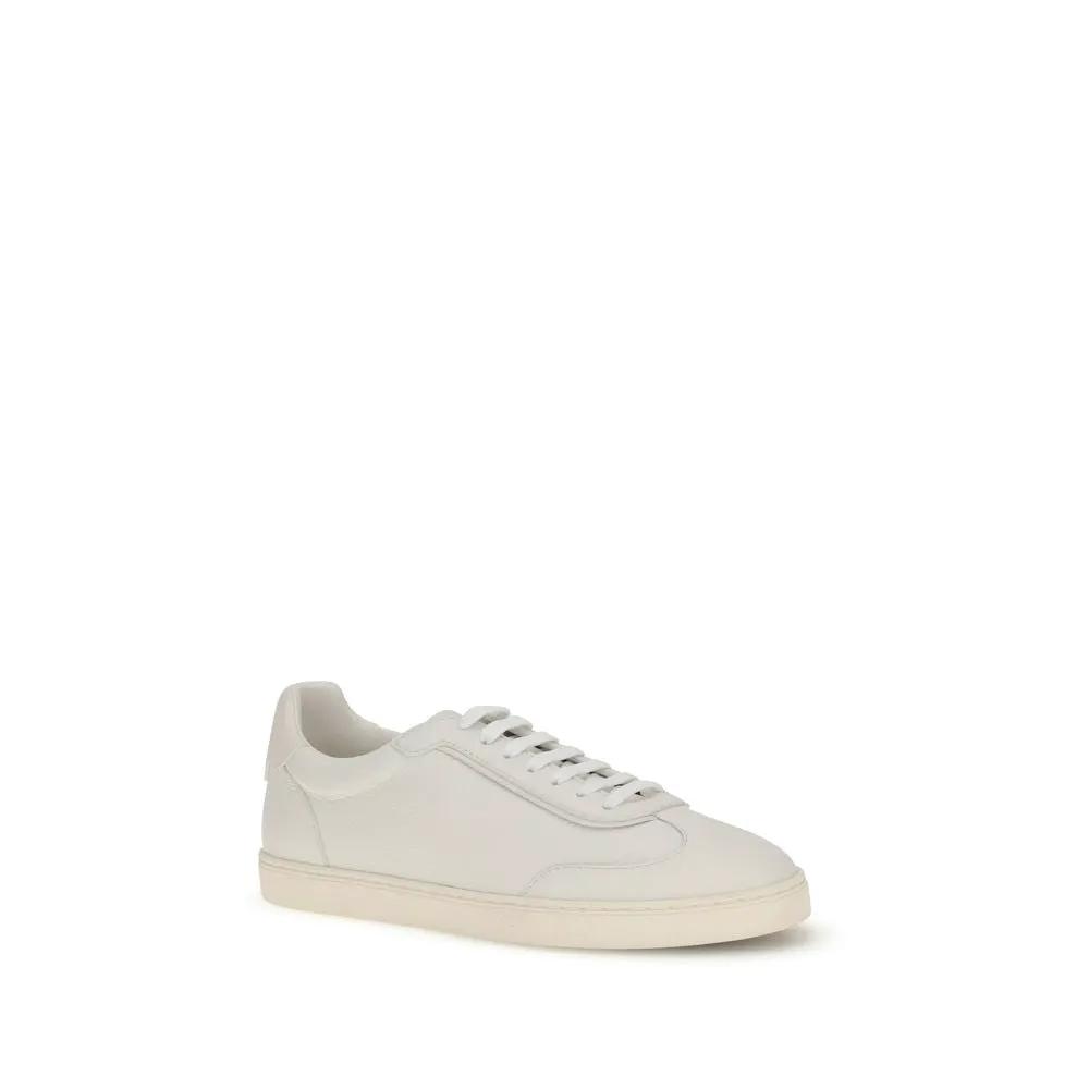 Brunello Cucinelli Brunello Cucinelli White Deer Low Top Sneakers