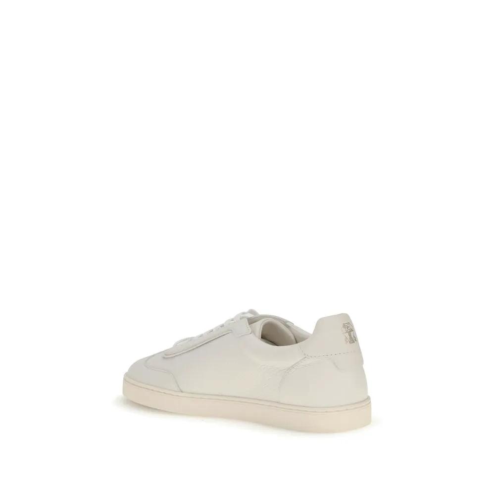 Brunello Cucinelli Brunello Cucinelli White Deer Low Top Sneakers