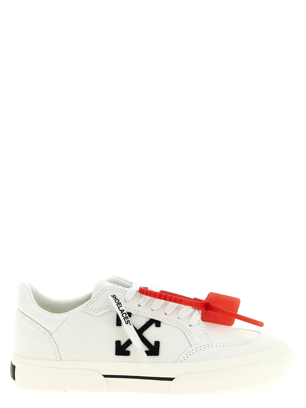 Off-White Off-White Bicolor Cotton Low Top Sneakers