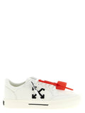 Off-White Off-White Bicolor Cotton Low Top Sneakers