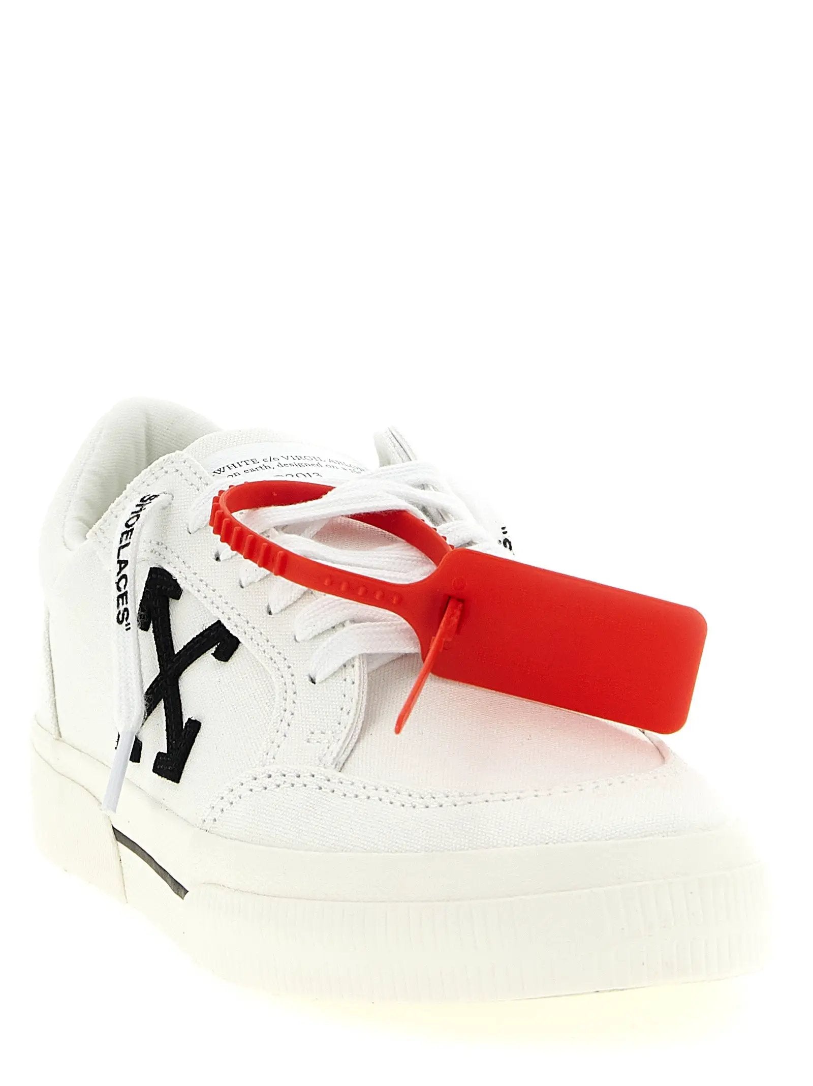 Off-White Off-White Bicolor Cotton Low Top Sneakers