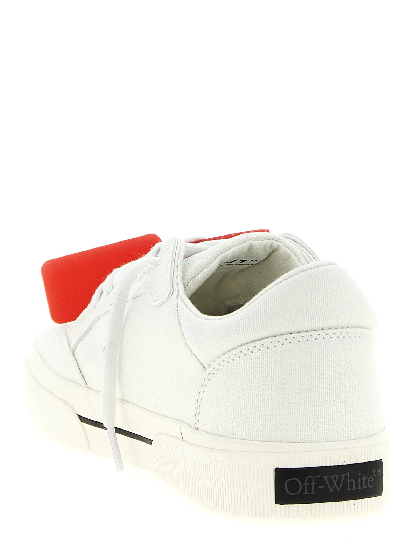 Off-White Off-White Bicolor Cotton Low Top Sneakers
