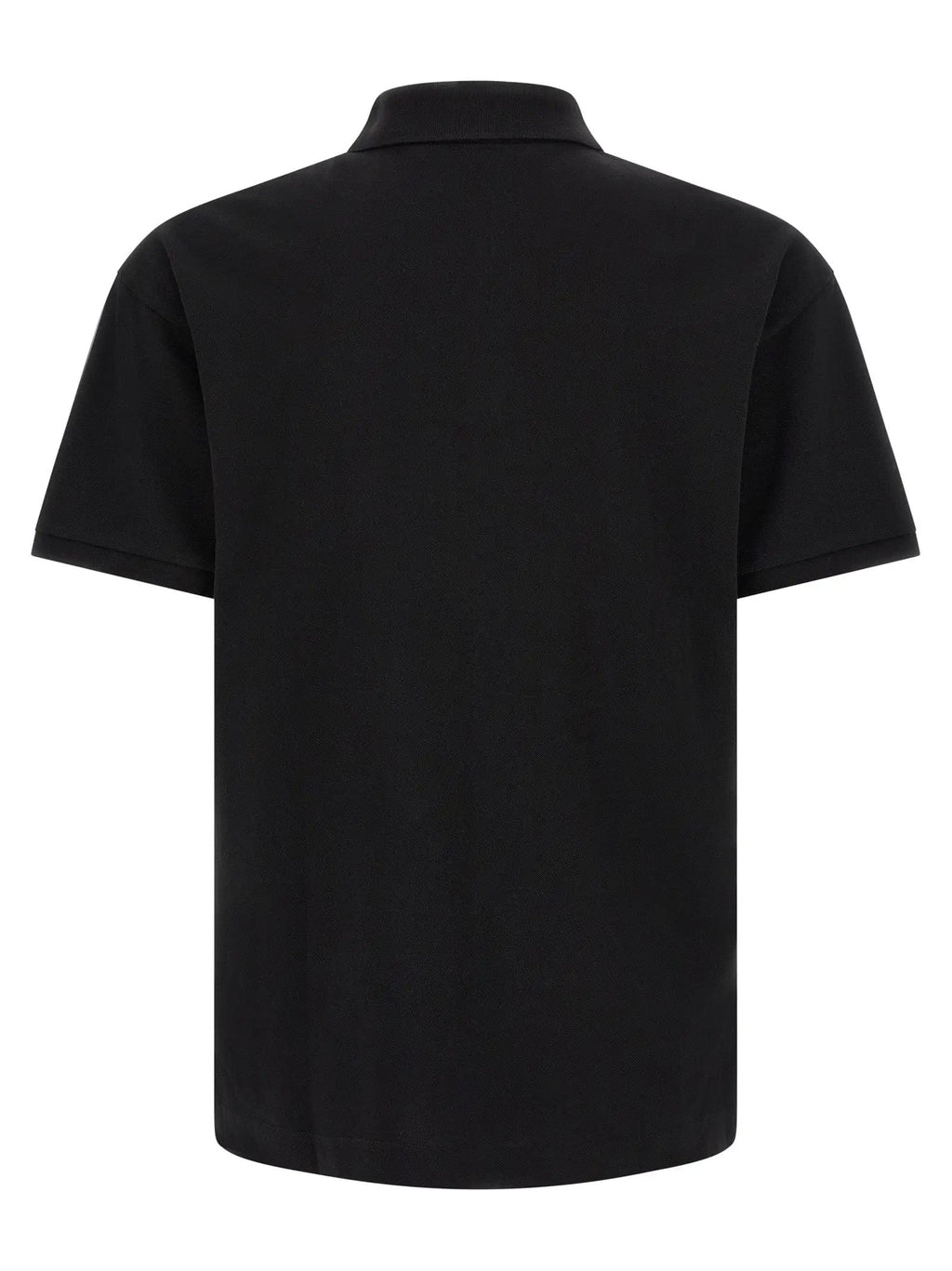 Palm Angels Black Cotton Polo Shirt