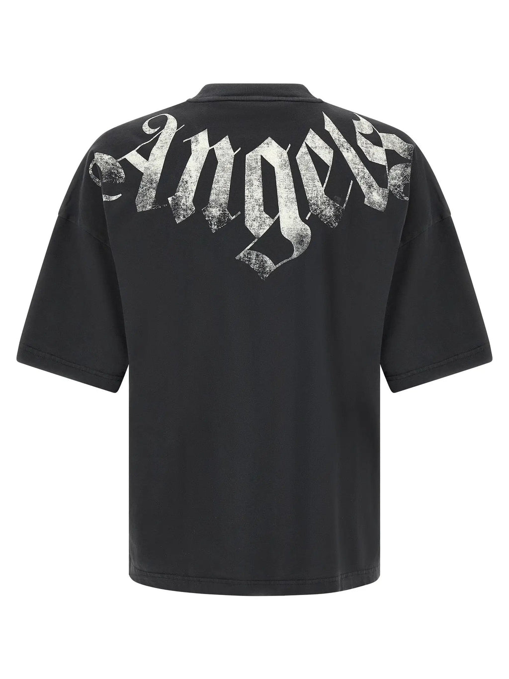 Palm Angels Palm Angels Black Cotton T-Shirt
