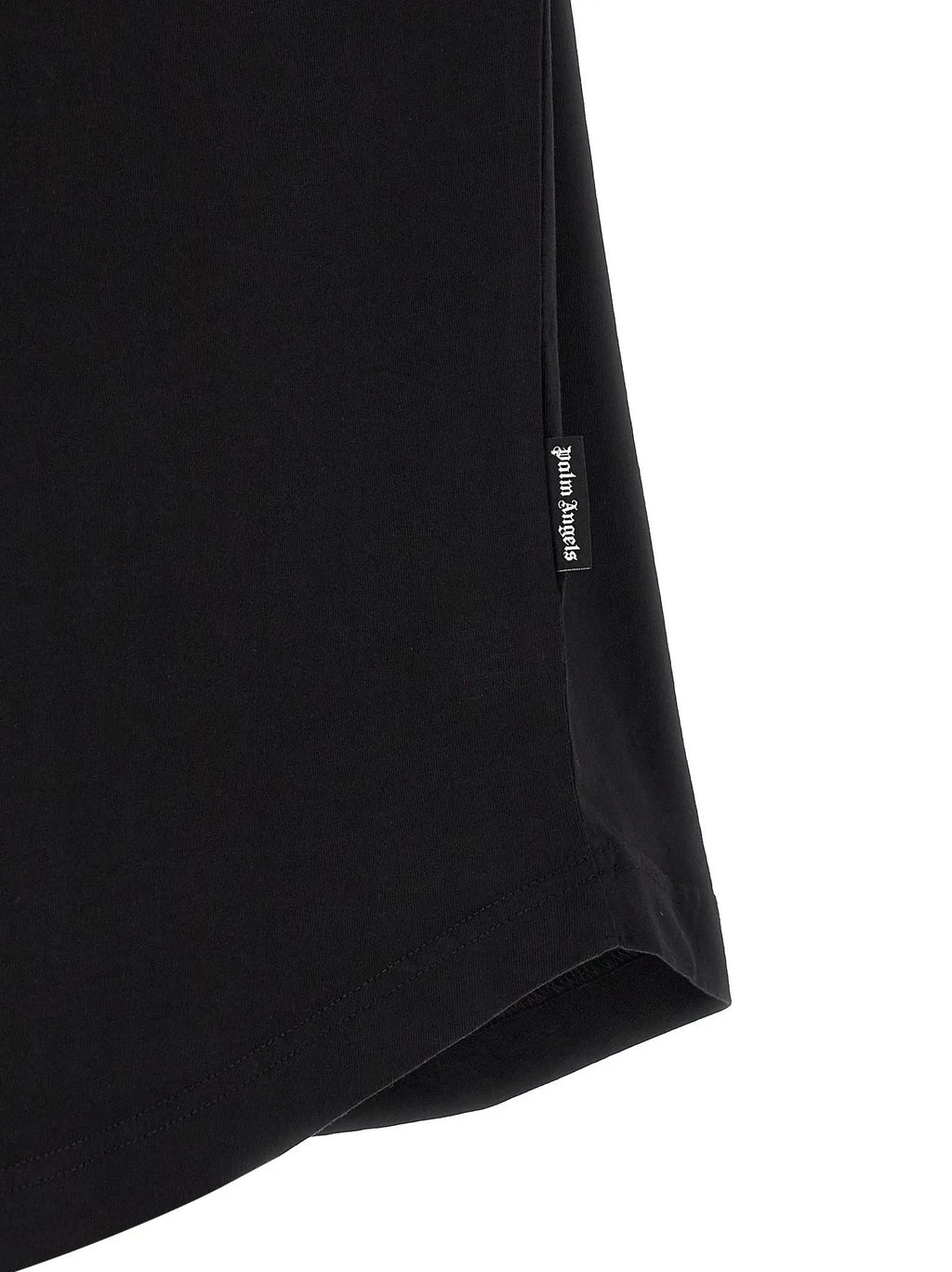 Palm Angels Black Cotton T-Shirt