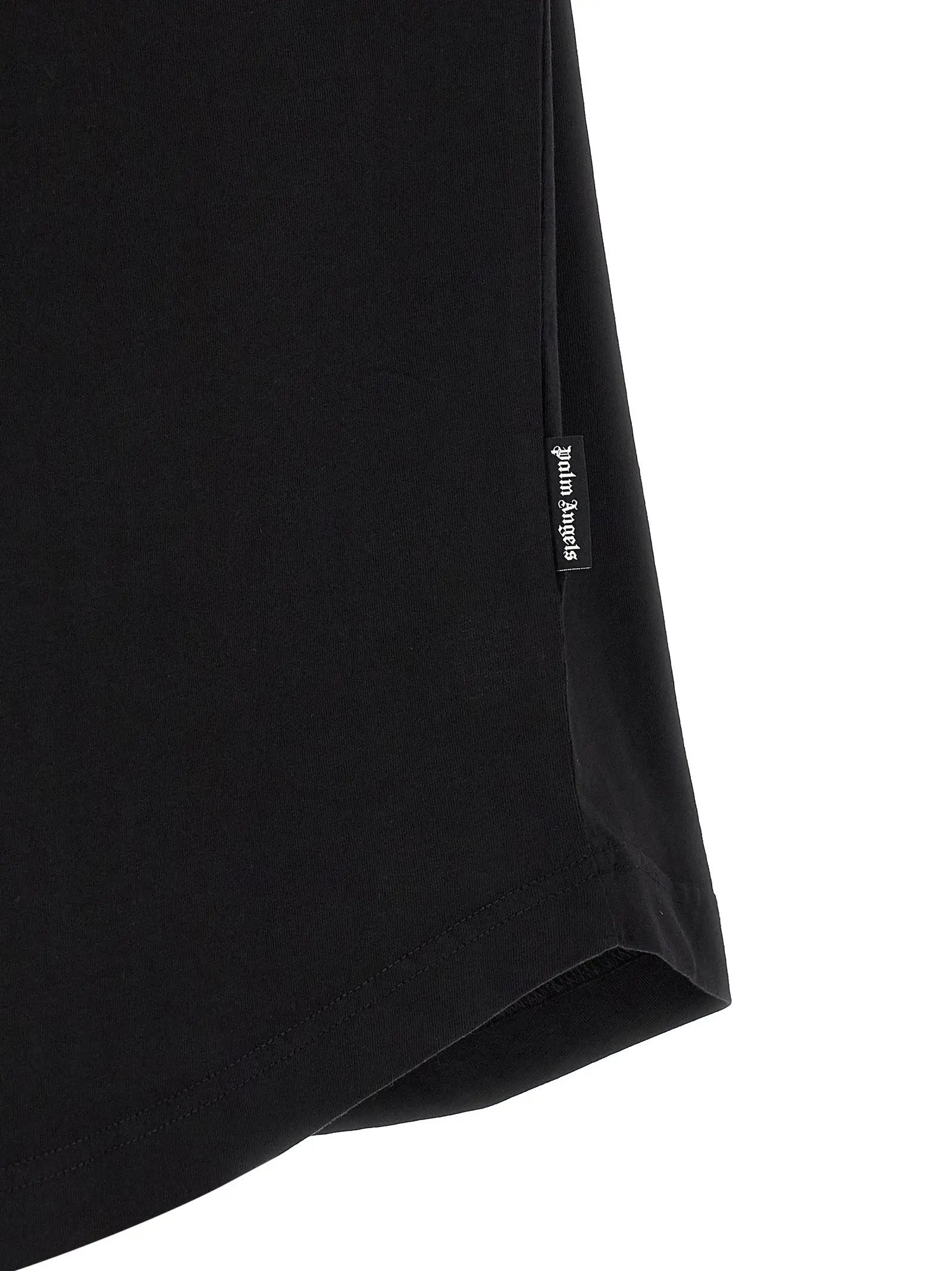 Palm Angels Black Cotton T-Shirt