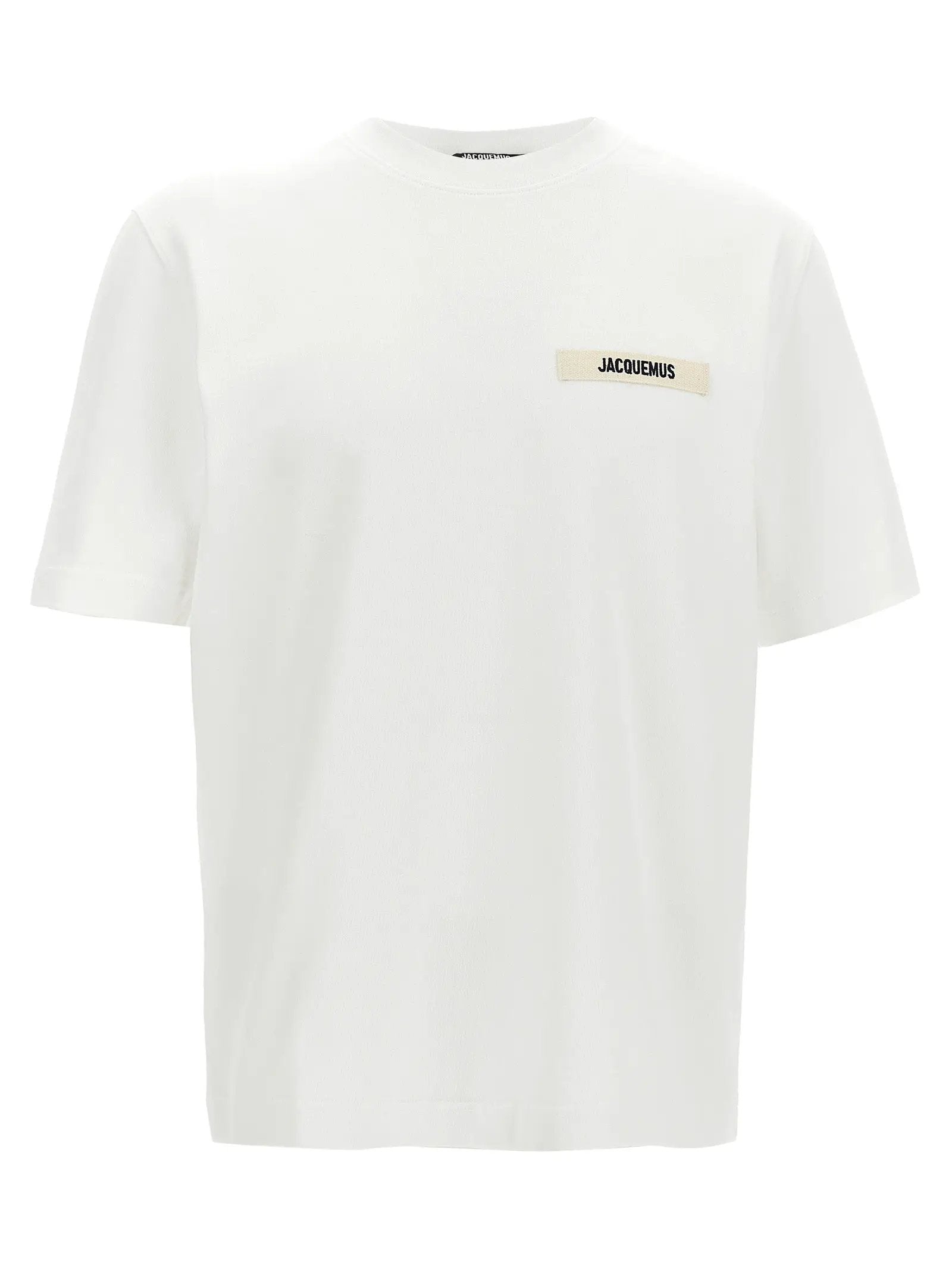 Jacquemus White Cotton T-Shirt