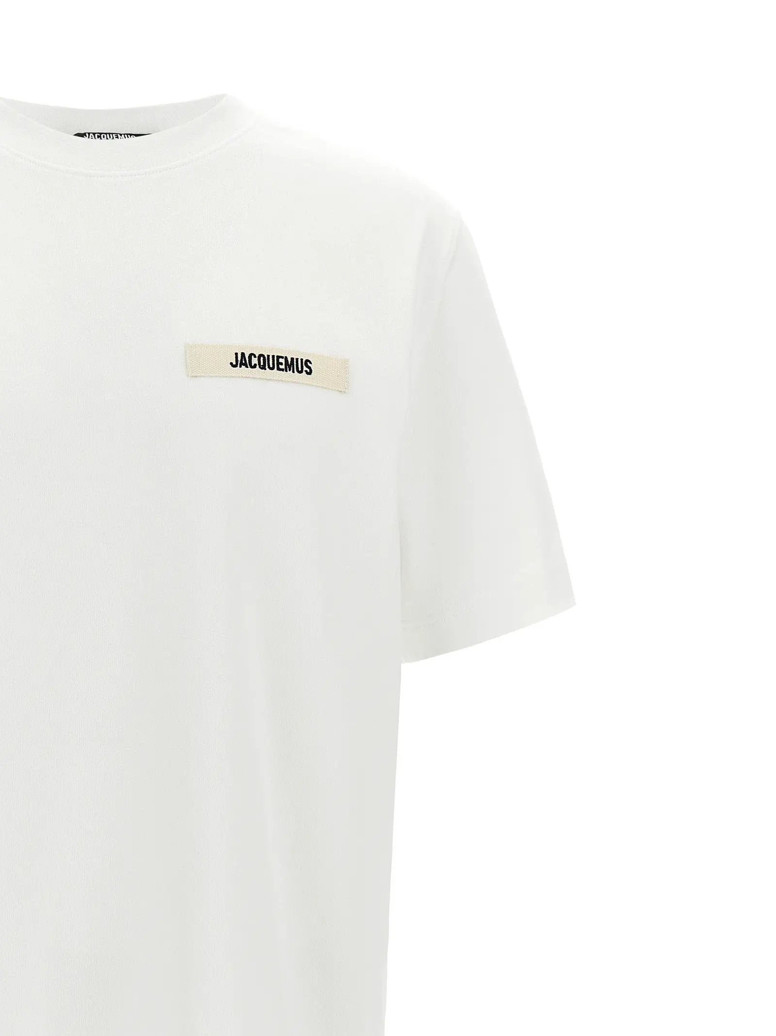 Jacquemus White Cotton T-Shirt