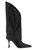 Balmain Black Calfskin Over The Knee
