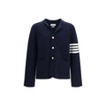 Thom Browne Blue Wool Oves Aries Full-Length Jacket