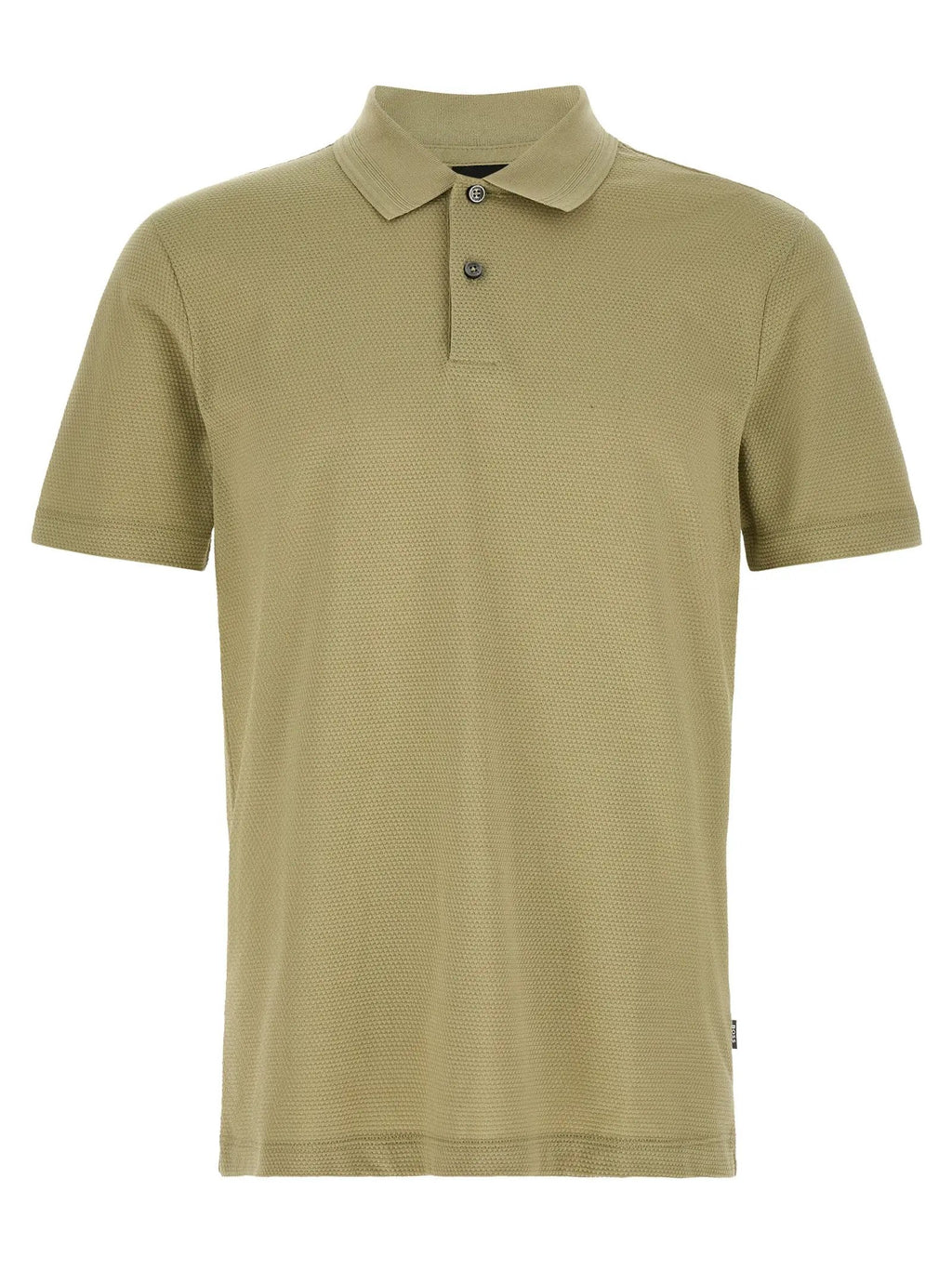 Hugo Boss Beige Cotton Polo Shirt